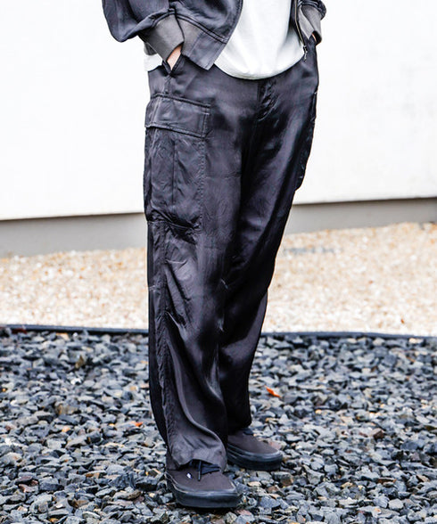 MR.OLIVE / PIGMENT CUPRA / M-65 CARGO PANTS / ピグメントキュプラ M-65カーゴパンツ